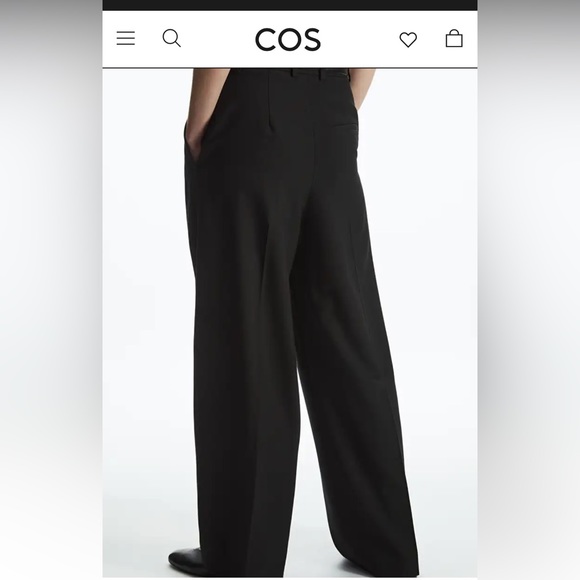 COS WIDE-LEG TAILORED TROUSERS - Picture 4 of 9